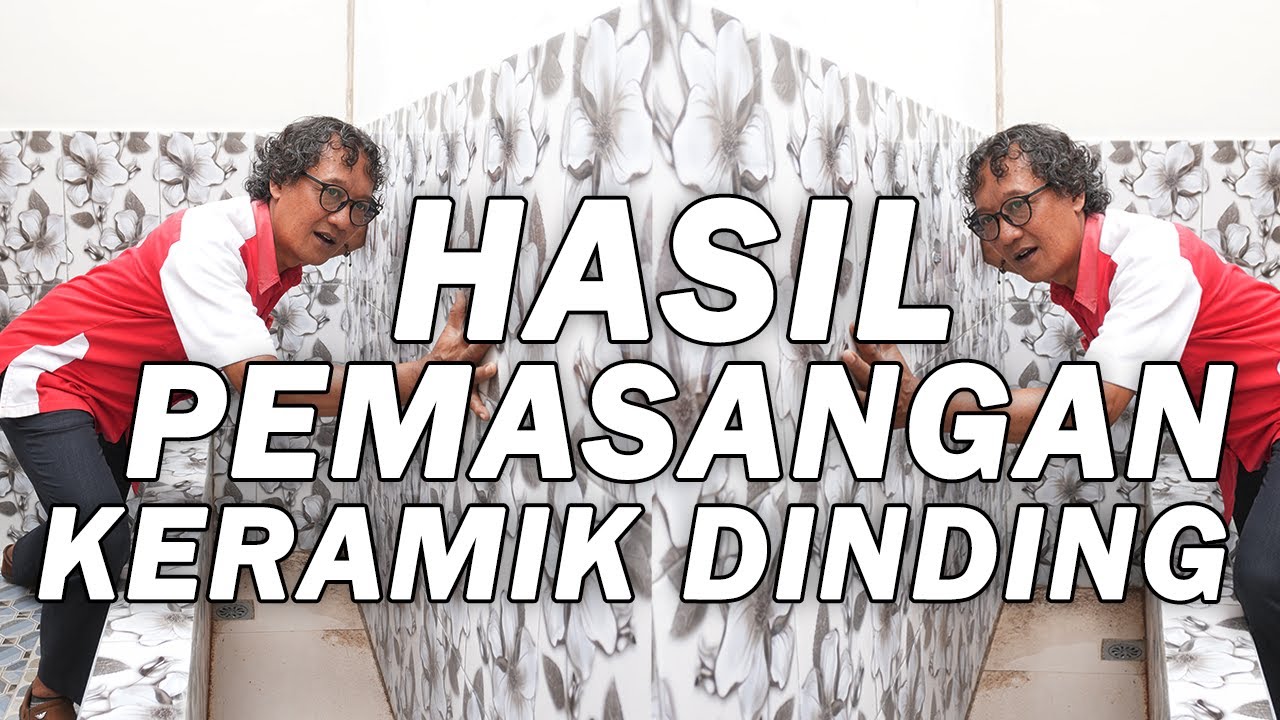 Hasil Pemasangan Keramik Kamar Mandi Kantor !