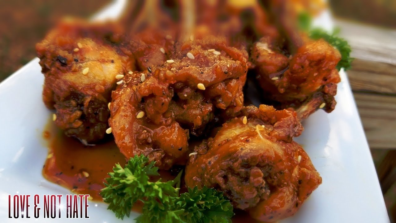 Simple Honey Garlic Chicken Wings recipe / Chicken Wing Recipe