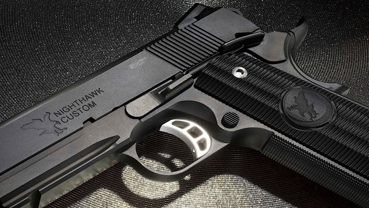 Most Realistic Replica Ever – RWA Nighthawk Custom GRP Steel GBB Pistol- RedWolf Airsoft RWTV