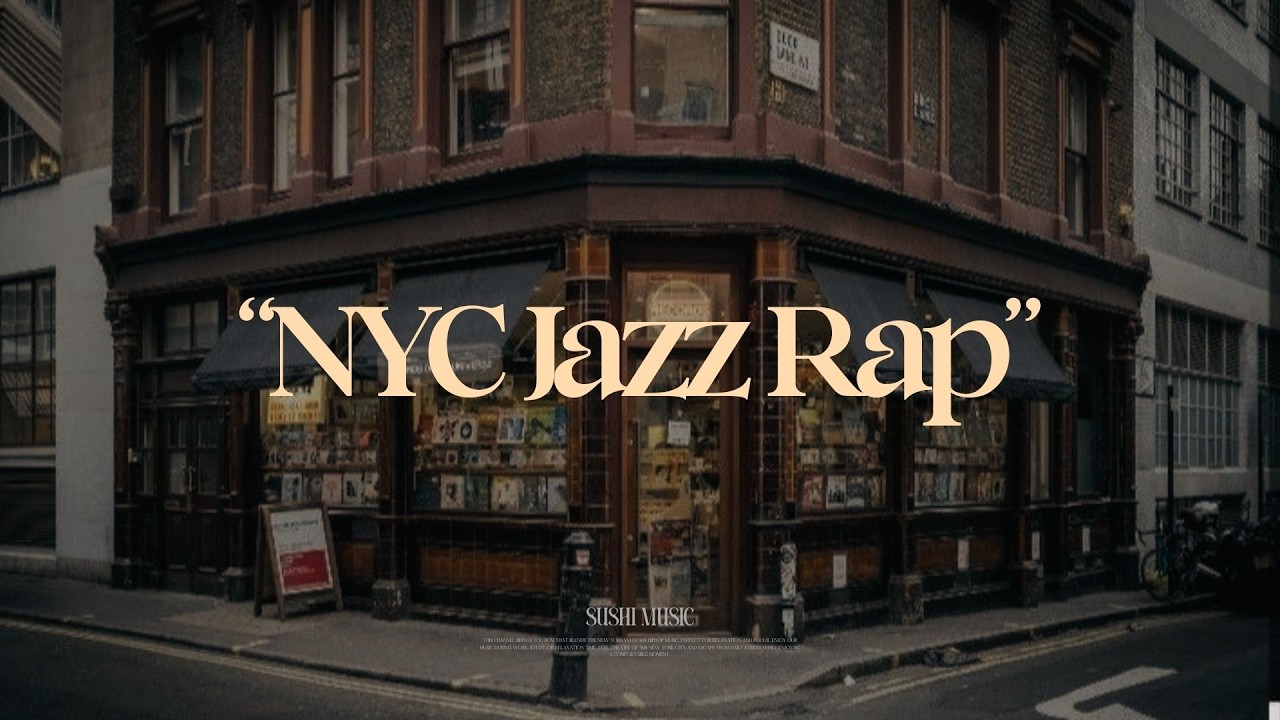 NYC JAZZ HIPHOP | 90s SOUL BOOM BAP | Walk / background / work / relax / study | Vintage store