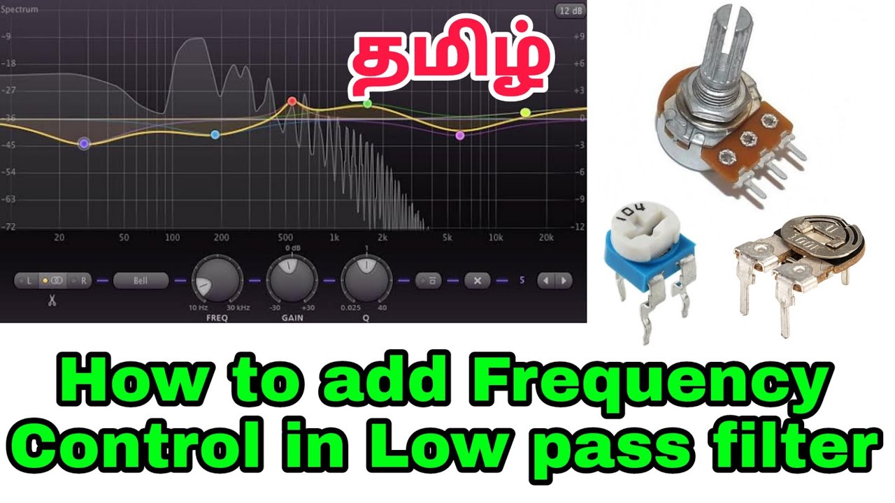 How to add Frequency Control for Sub pre Board/ LPF (low pass filter)/