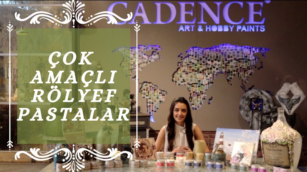 Cadence Çok Amaçlı Rölyef Pastalar
