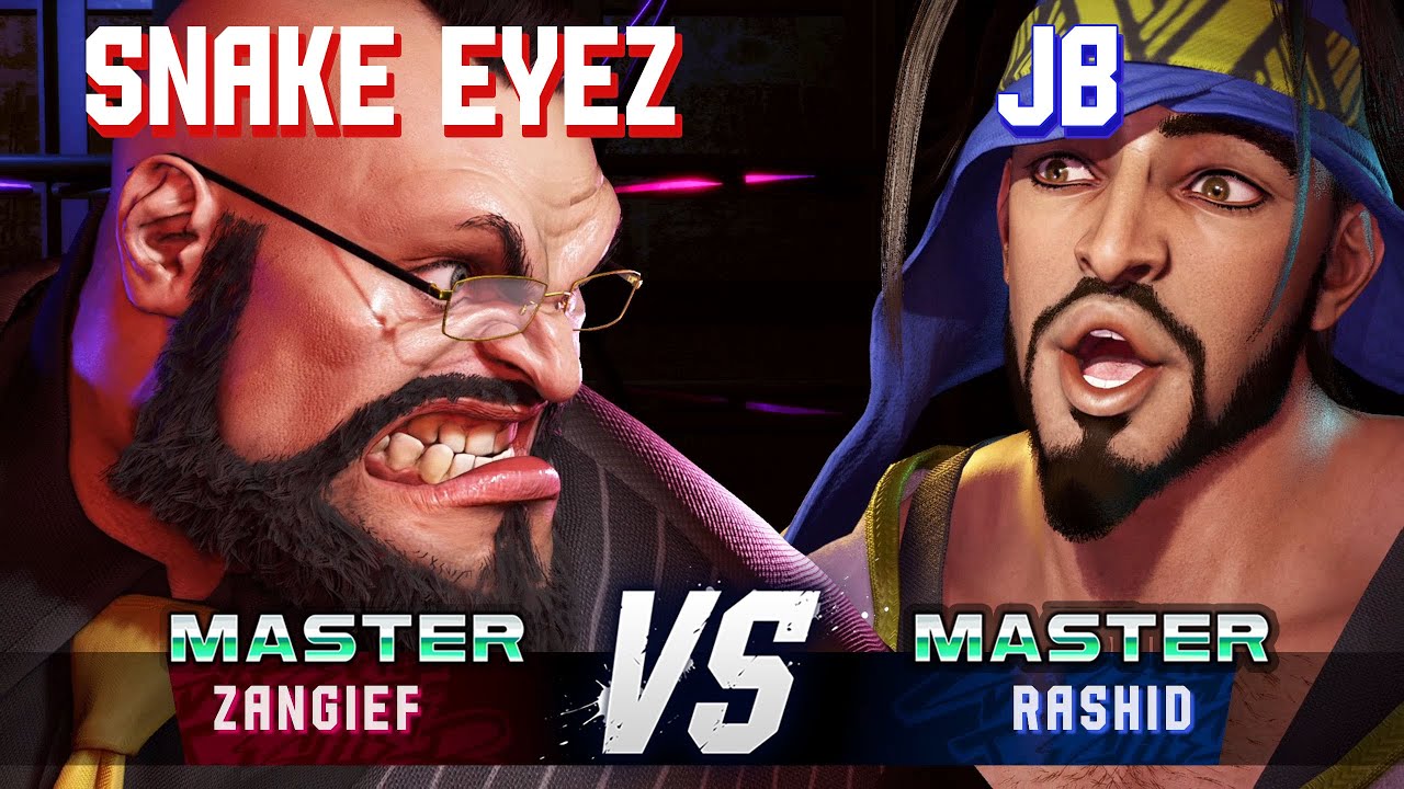 SF6 ▰ SNAKE EYEZ (Zangief) vs JB (Rashid) ▰ High Level Gameplay