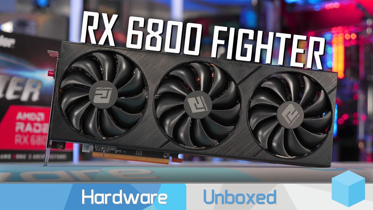 PowerColor RX 6800 Fighter Review, Power, Thermals, Overclocking & Gaming