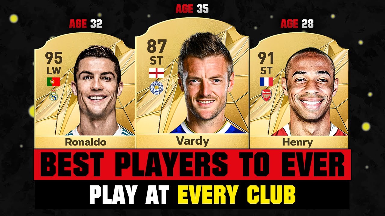 BEST FOOTBALLERS To Ever Play At EVERY CLUB! 🤯😱 ft. Vardy, Ronaldo, Thierry Henry&hellip;