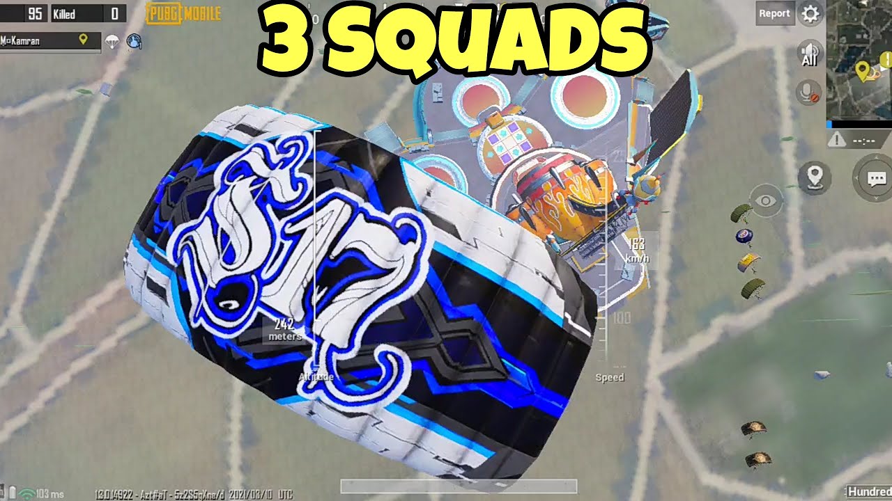 3 Squads Landed in Amusement Park & No Guns😂 || ABBA PUBG