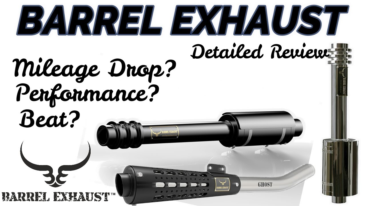 BARREL EXHAUST FULL REVIEW / ROYAL ENFIELD