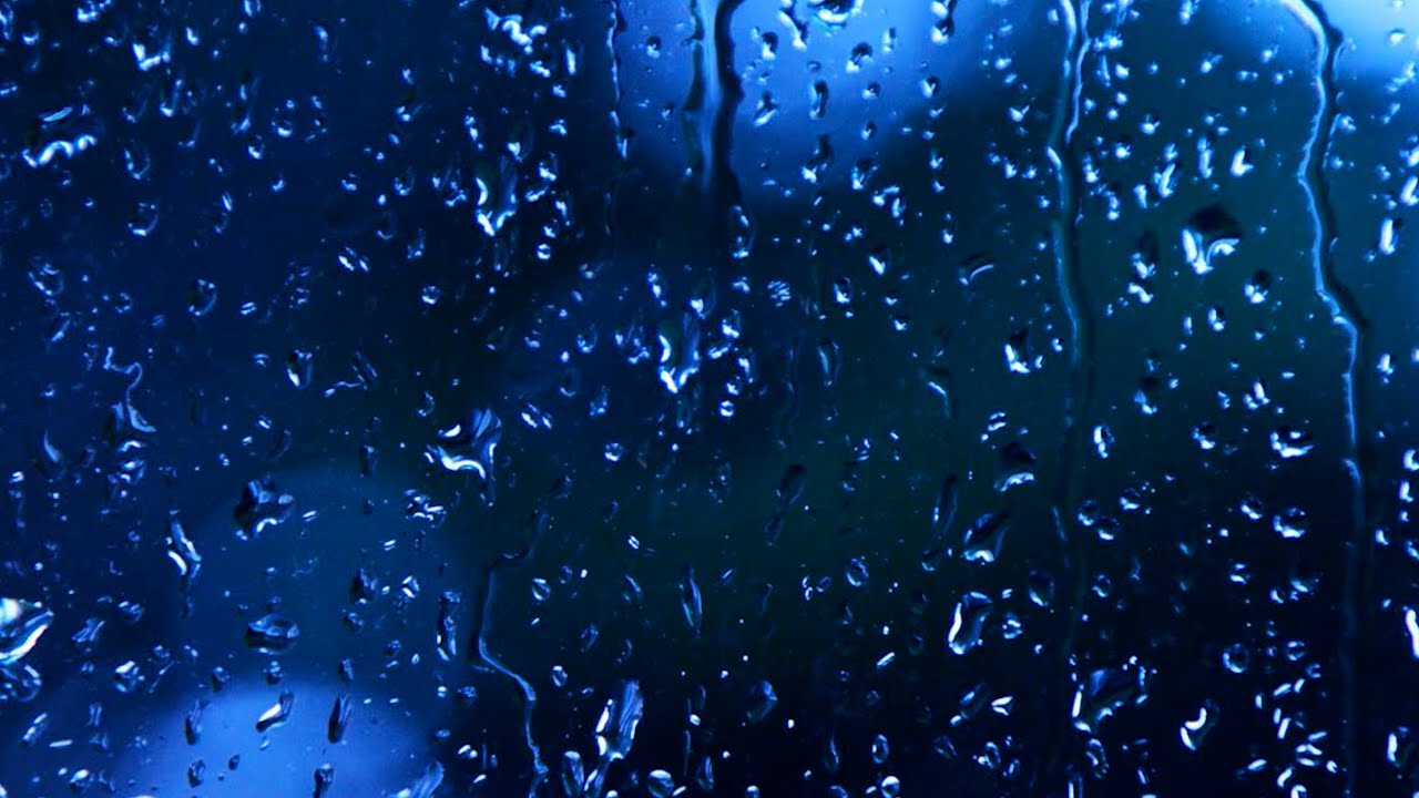10 HOURS Gentle Rain Sounds on WindowㅣHeavy Rain for Sleep, Study and Relaxation, Meditation