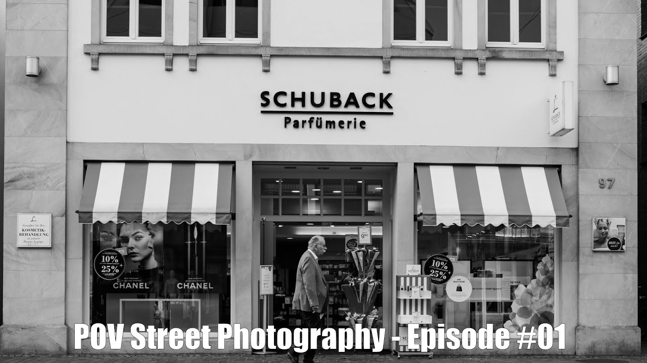 POV Street Photography Episode #01 - Vechta. With Fuji X-T3, 23mm.
