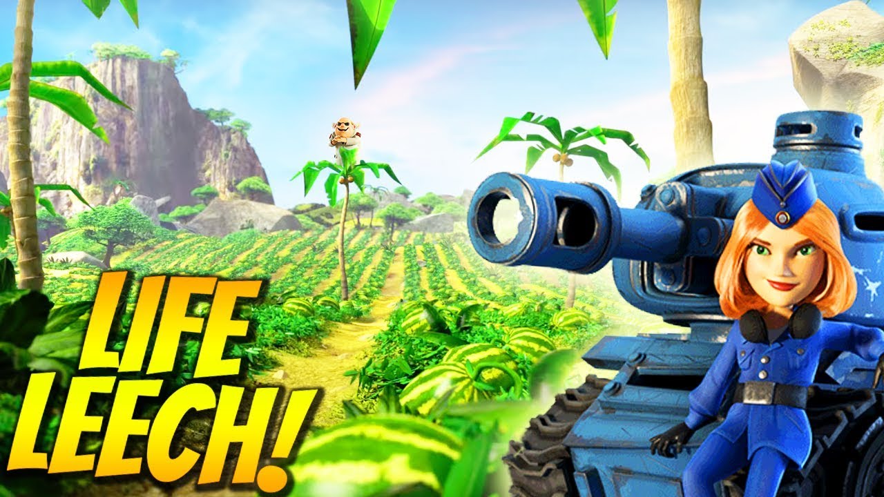 Life Leech Tanks are SO GOOD in Boom Beach!!