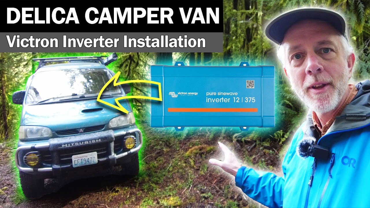 Victron Inverter Installation - Mitsubishi Delica L400 Camper Van