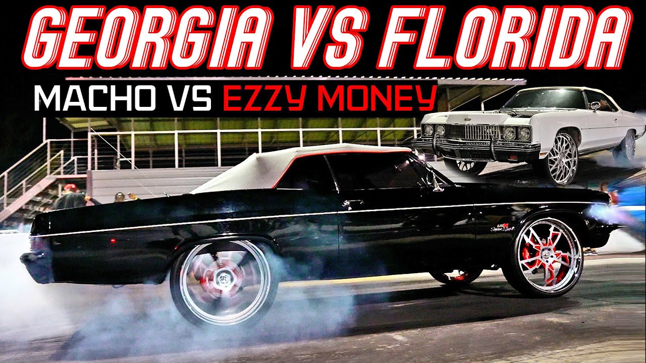 EZZY MONEY VS MACHO GRUDGE RACE - Money on the Line 4 GEORGIA VS FLORIDA | Donk Racing 2021