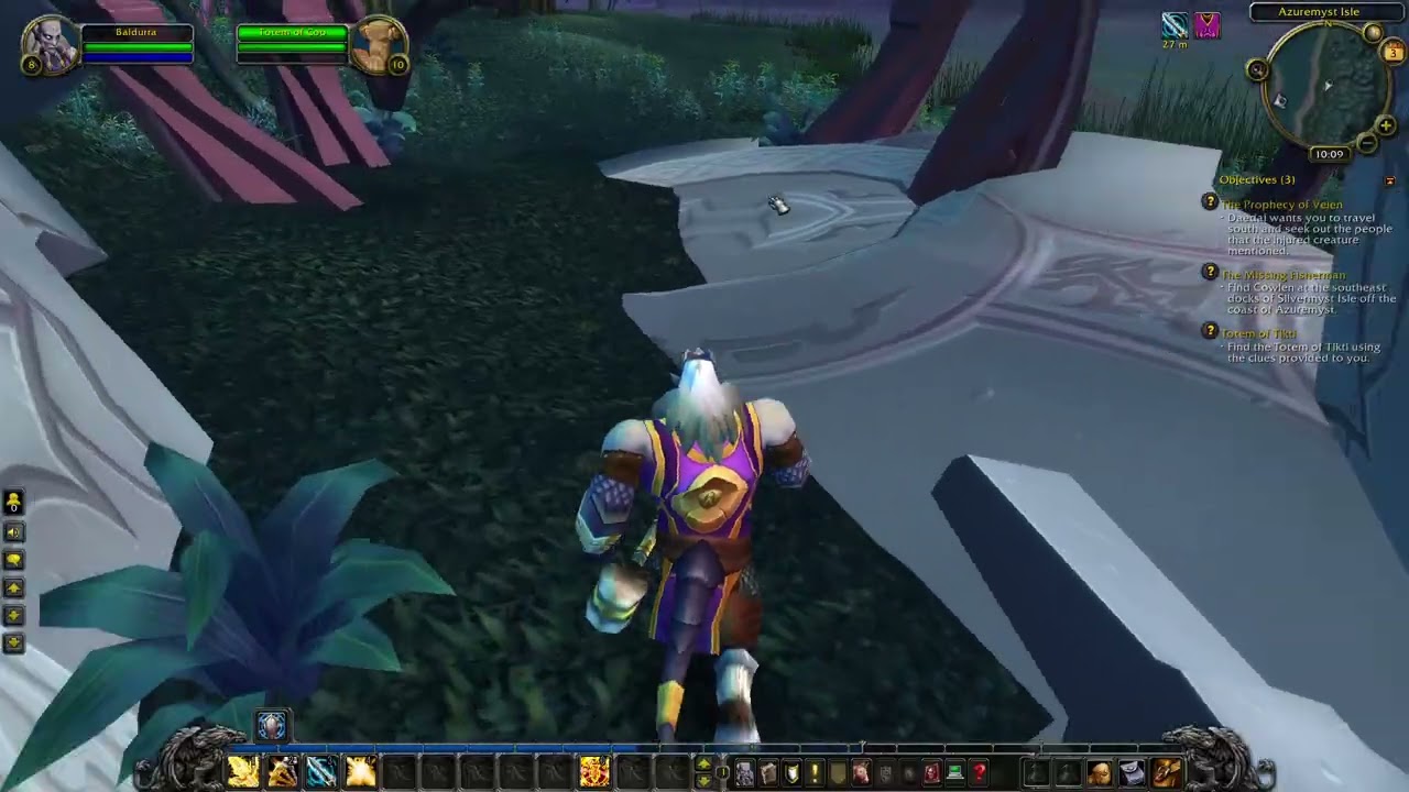(WOW Lets Play No Commentary) World of Warcraft Cataclysm, Drenai Paladin, 11 min, Ep. 3 Part 1