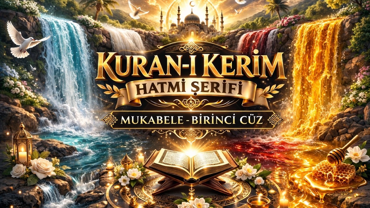 KURAN-I KERİM HATMİ ŞERİFİ - MUKABELE - BİRİNCİ C&Uuml;Z #kuran #quran #quranrecitation #qurantilawat