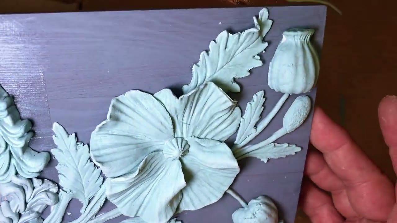 Duck vintage flor de amapola 3D #diy 