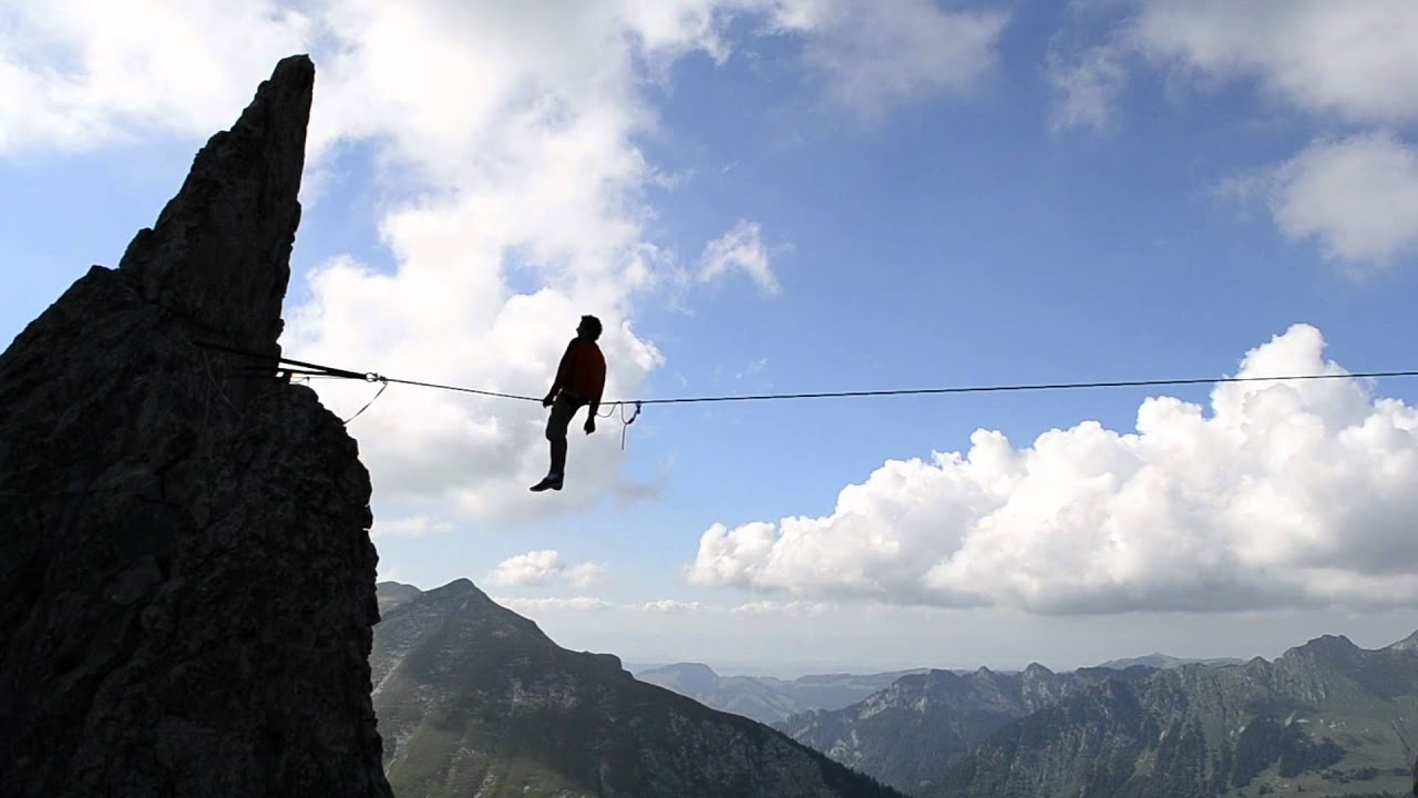 Highlines dans les Gastlosen