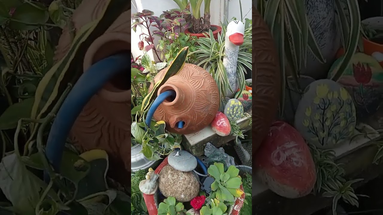 DIY Water Fountain ⛲⛲🪻