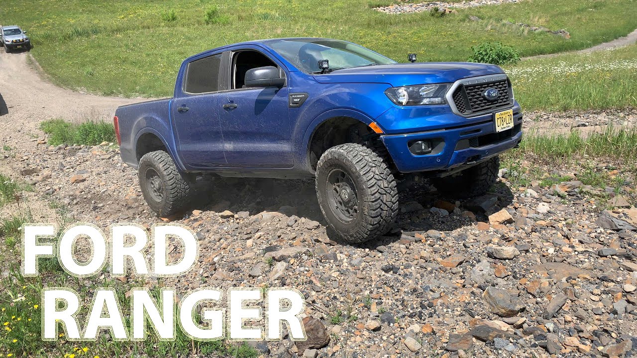 FORD RANGER OFF-ROAD 4X4 TRACTION CONTROL TEST : HILL CLIMBING ROLLING ROCK HILL!!!