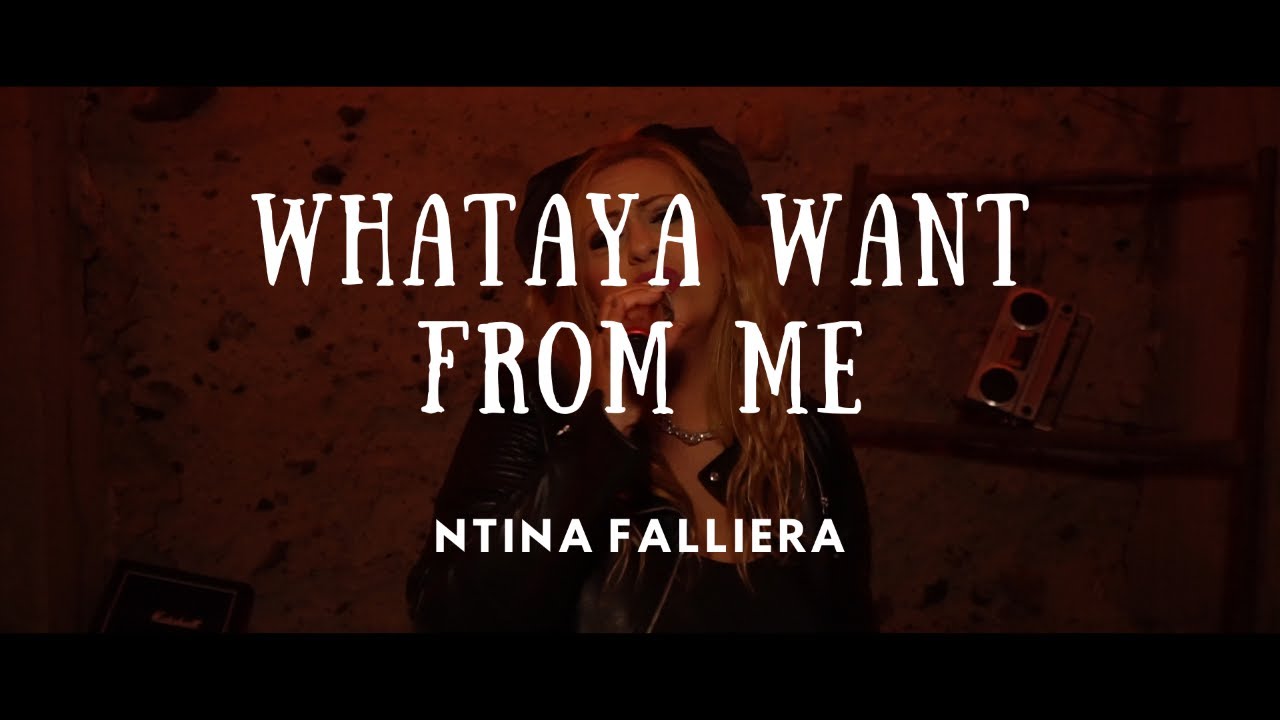 ''Whataya Want From Me by Adam Lambert'' - {Ntina Falliera Cover}