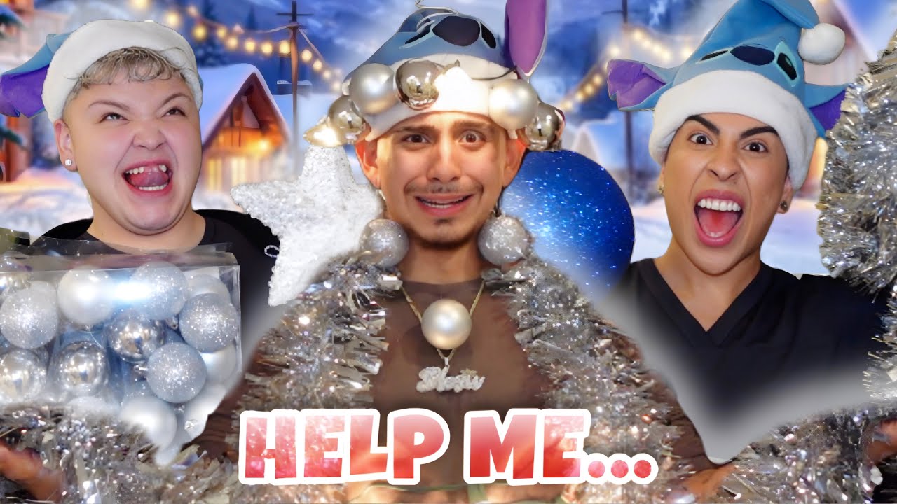 FUNNY AF HUMAN CHRISTMAS TREE w/ Blesiv and AdamRayOkay