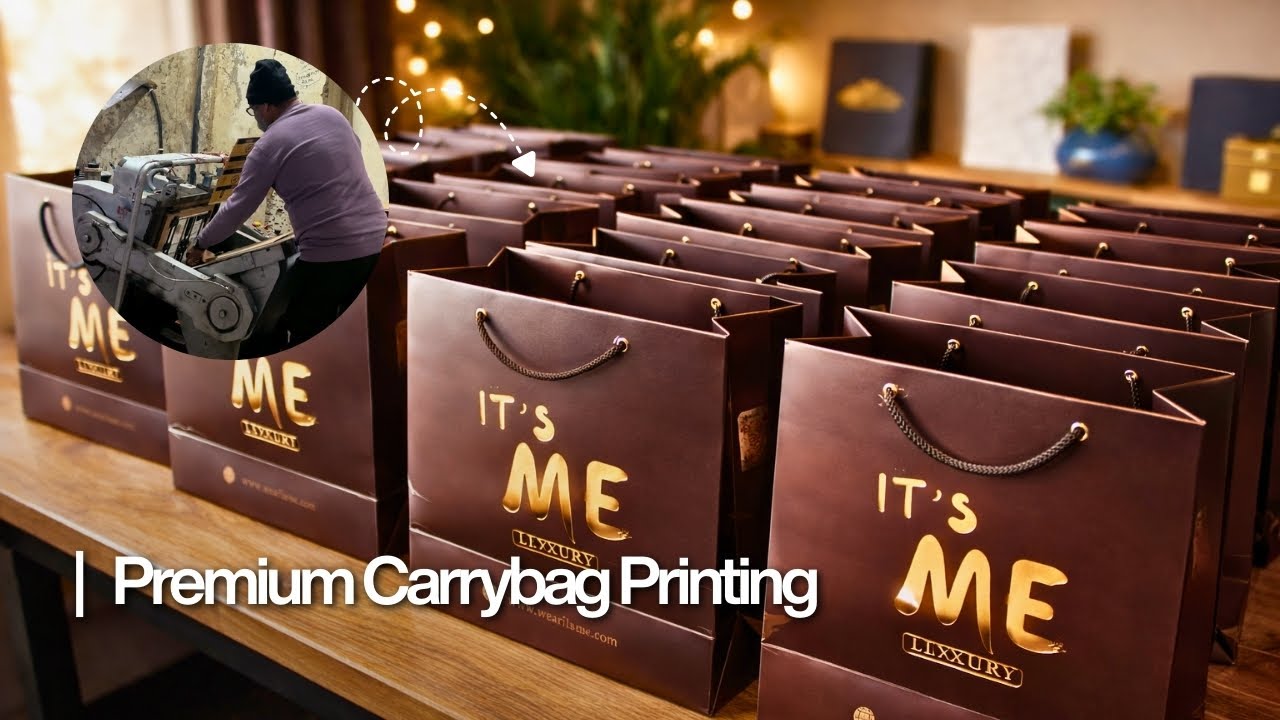 This Is How Premium Brand Carry Bags Are Made! | Step-by-Step Manufacturing Process | printevr