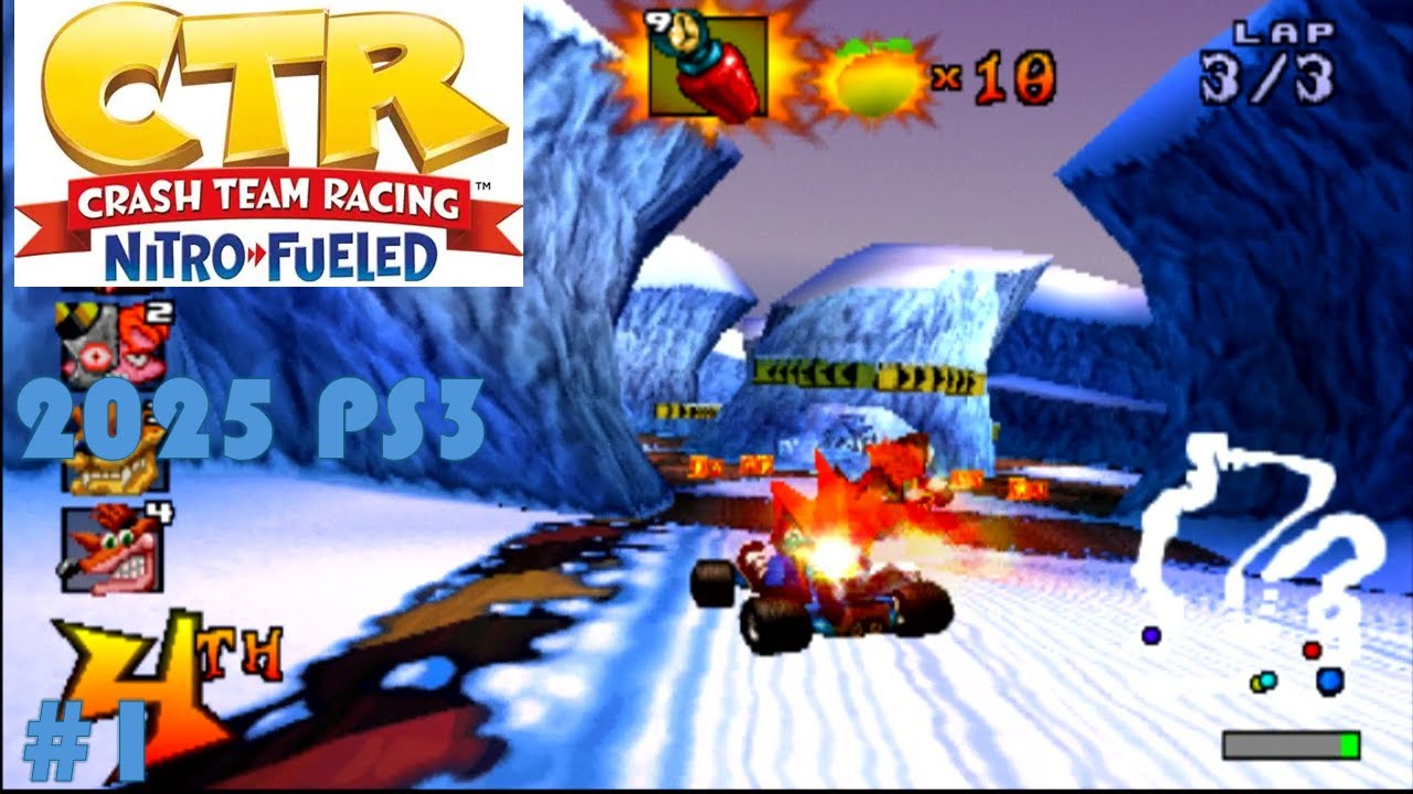 Crash Team Racing: (PS3) Gameplay #1 💦