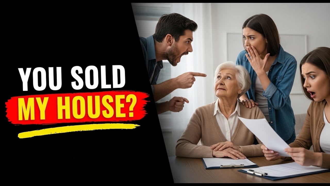 I Let My Greedy Family Sell The House. When The Lawyer Finished Reading, No One Was Smiling...
