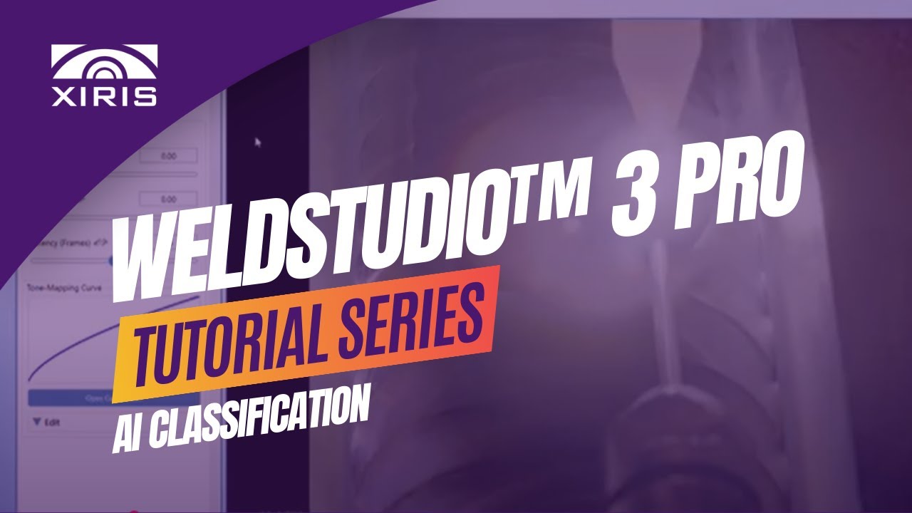 Xiris WeldStudio&trade; 3 Pro: AI Classification