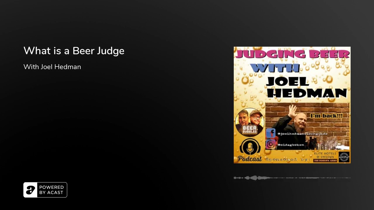 What is a Beer Judge