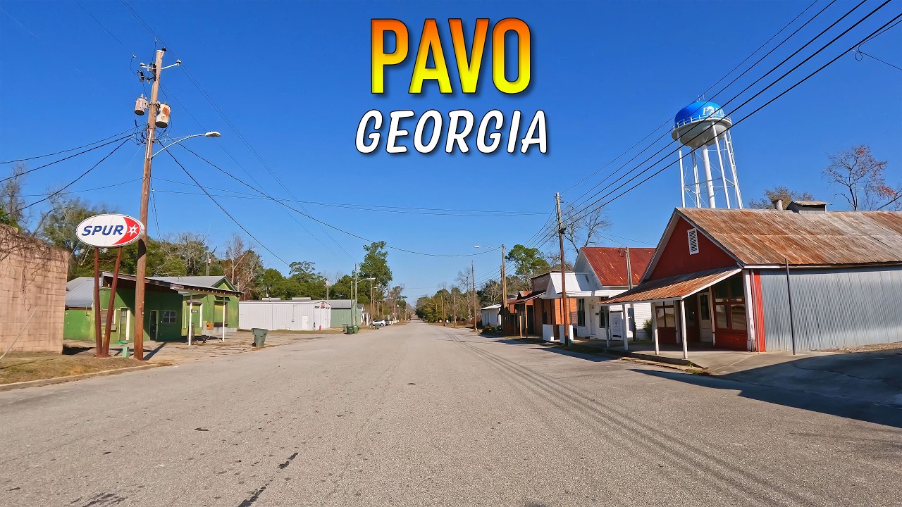 Pavo Georgia Driving Through