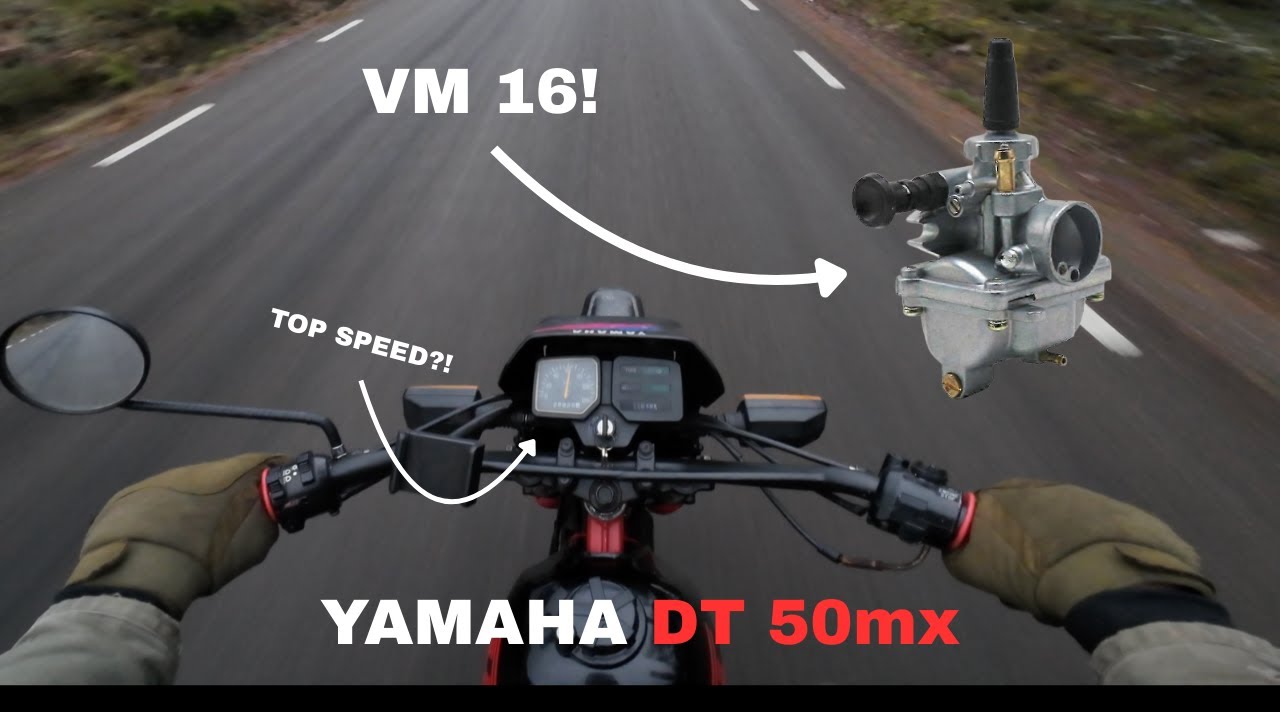 VM16 für die YAMAHA DT 50mx! Und Zündaussetzer bei Vollgas! (DER GARAGEN SCHRAUBER)