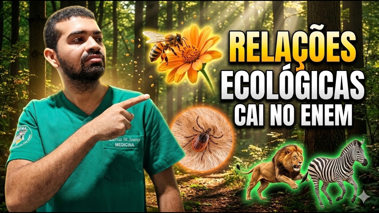 Ecologia: Relações Ecológicas - o mais completo do youtube