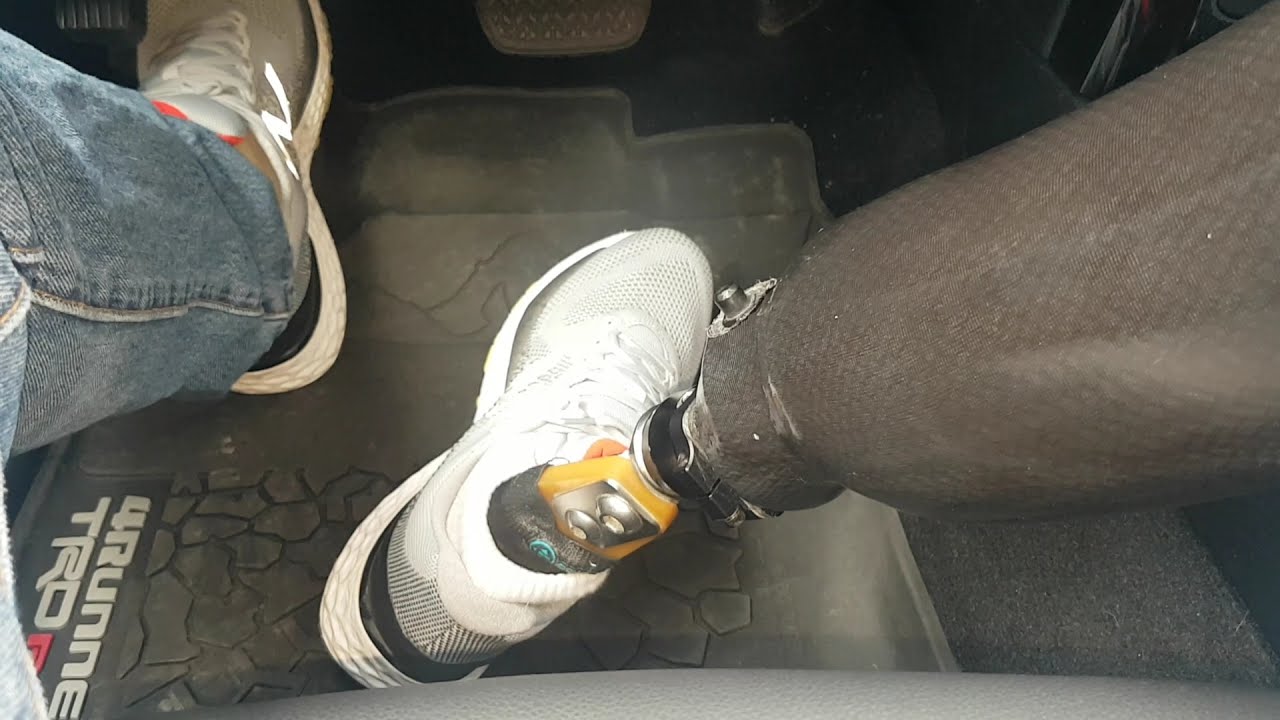 Right Leg Amputee Driving