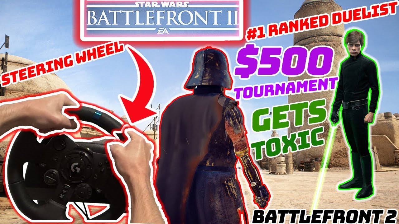 I Competed in a $500 Battlefront 2 Tournament Using a Steering Wheel