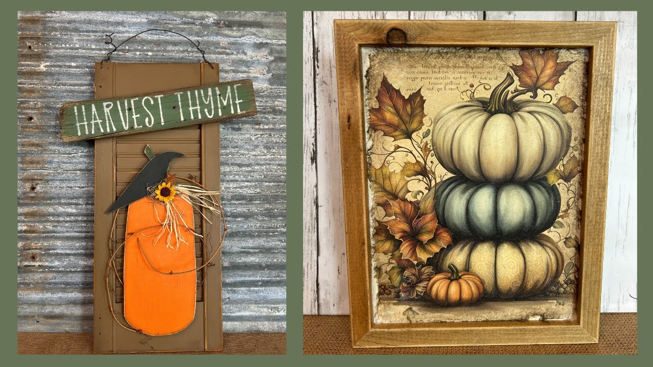 Flipping Into Fall ~ Thrift Store Flips