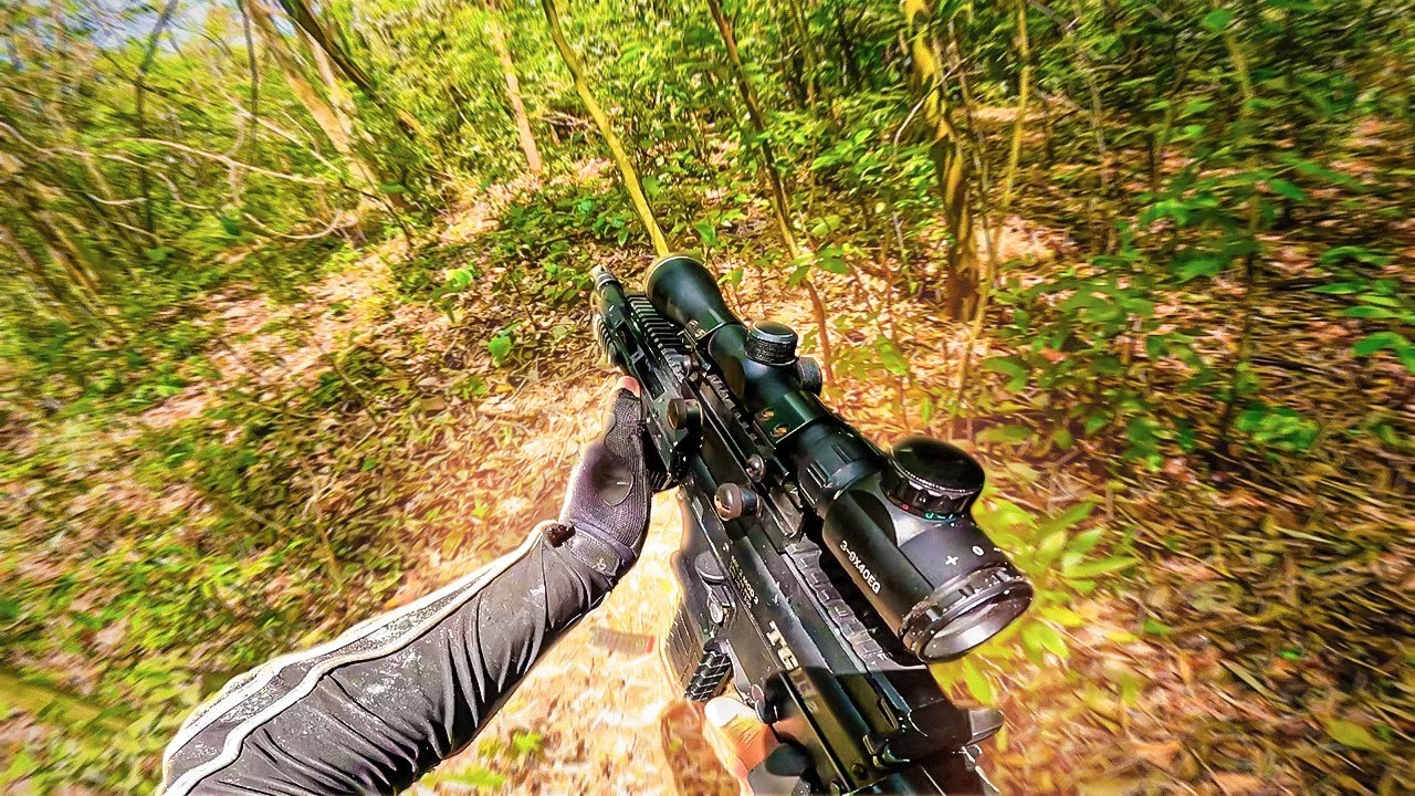 FIZEMOS UMA BATALHA DE PAINTBALL NO MEIO DA FLORESTA DO ACAMPAMENTO!