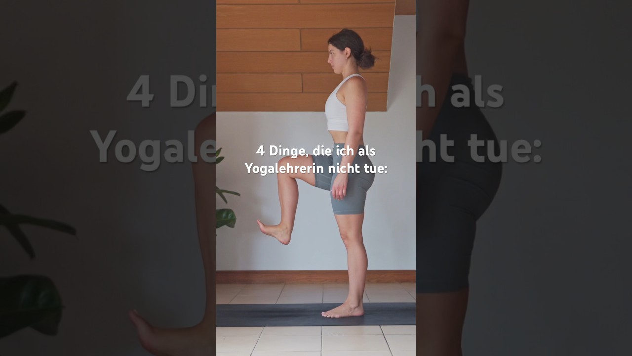 Dinge, die ich als Yogalehrerin nicht tue 