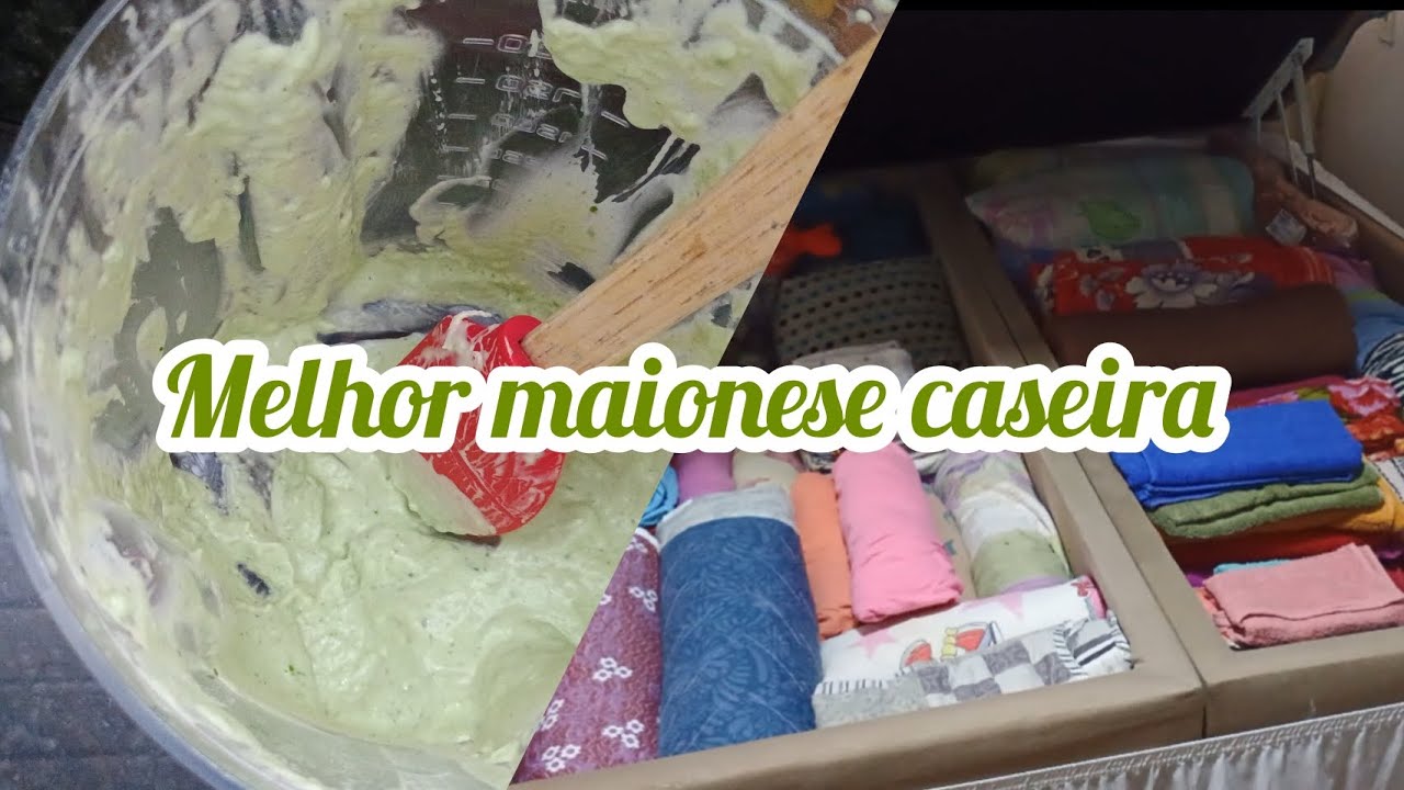 VLOG/ ORGANIZEI BOX BAU / MICROFONE /MAIONESE CASEIRA RAPIDA E FACIL