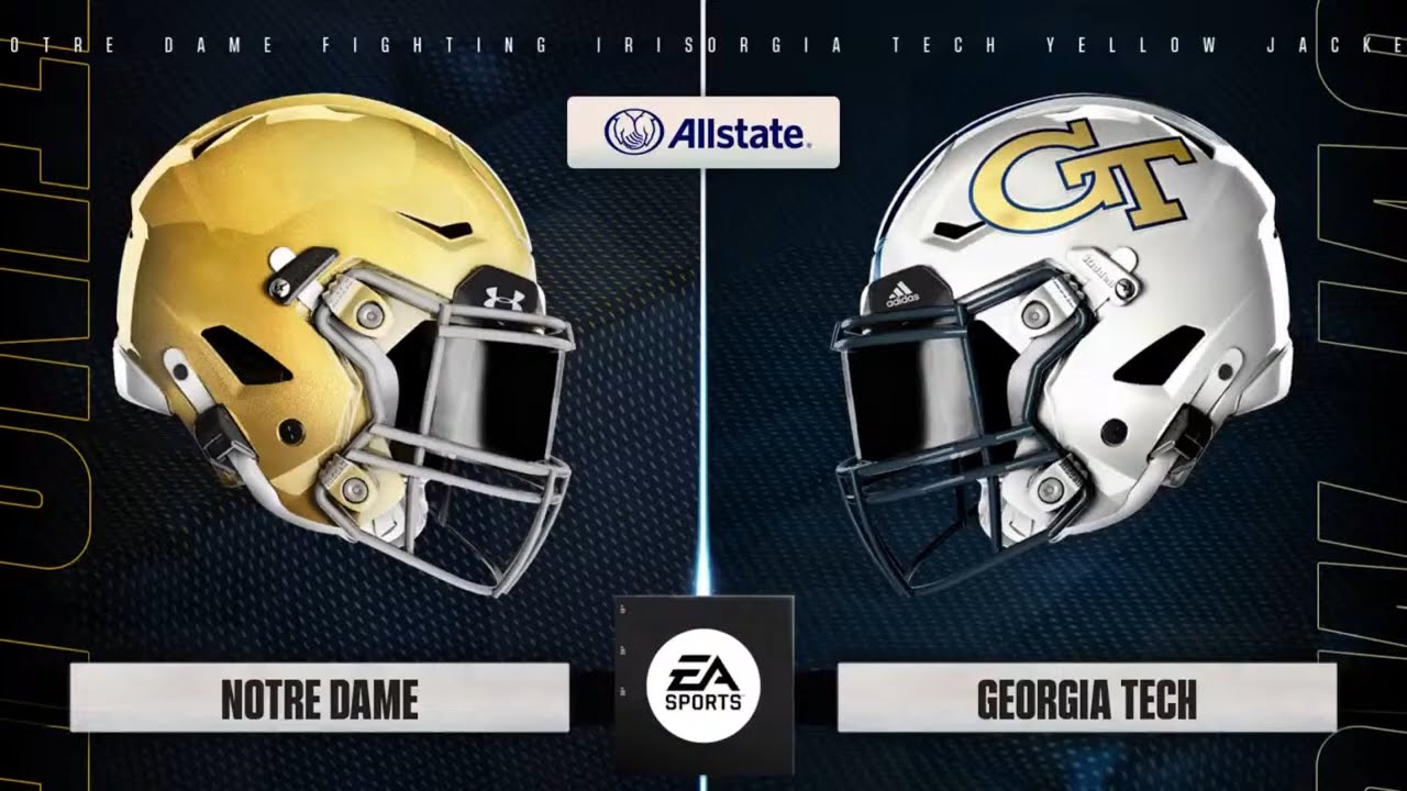 NCAA College Football 25 - Notre Dame Fighting Irish Vs Georgia Tech Yellow Jackets Week 8