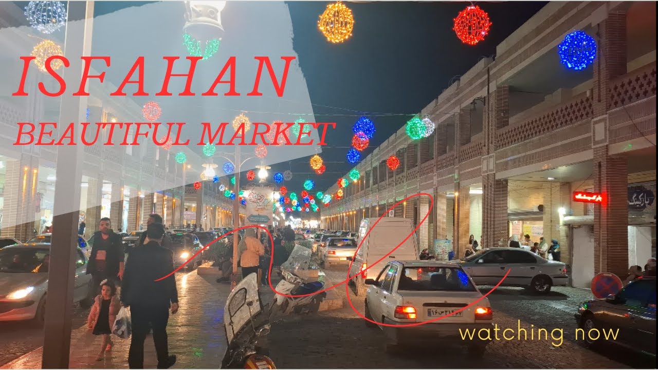 the most beautiful market in najafabad