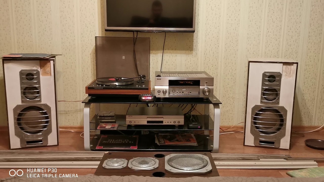 Электроника 012, Yamaha RX-V1700, S90-B biamp.