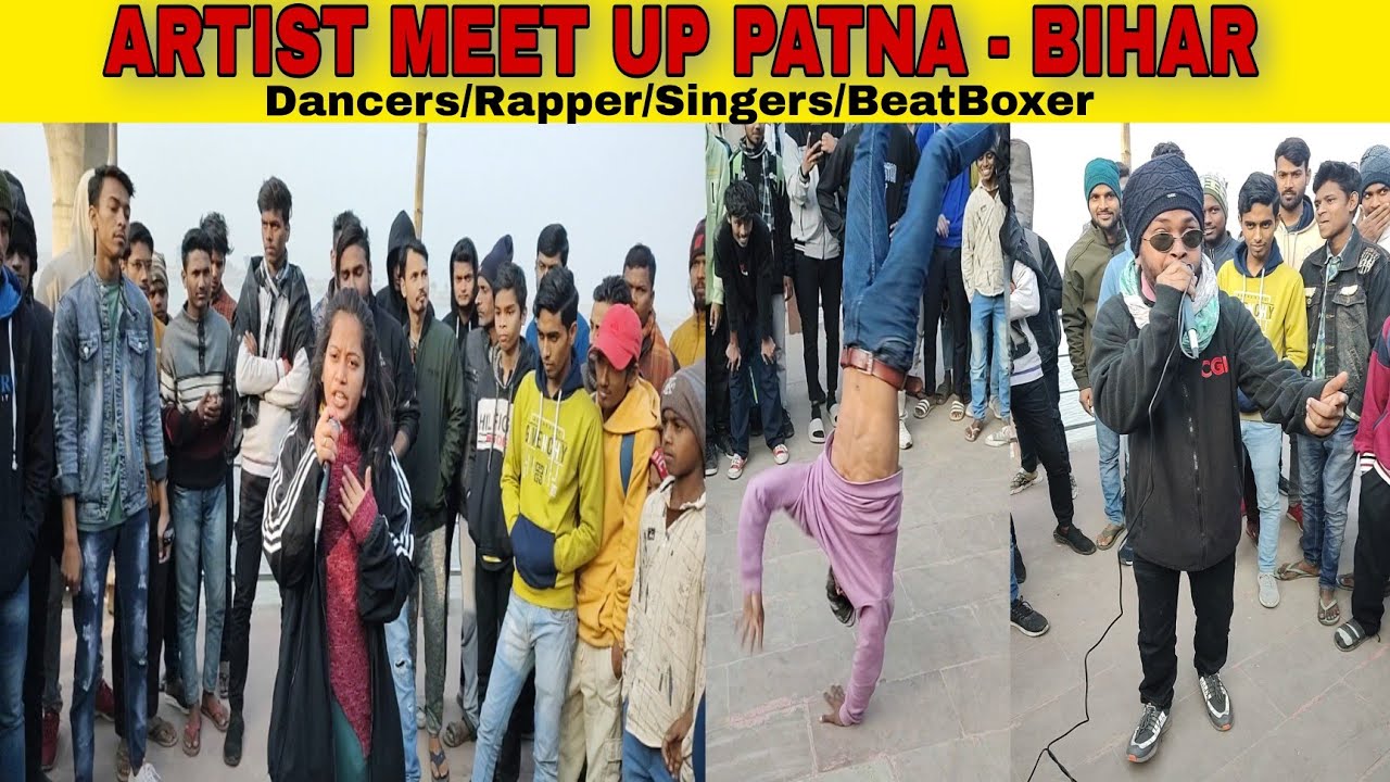 BIHAR - Patna Hip Hop Cypher | 2023 | First Crazy Cypher Part 1 | Rajdeep Jacker @DBRAJDEEP