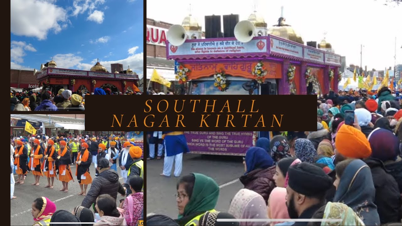 SOUTHALL NAGAR KIRTAN | VAISAKHI | LONDON 🇬🇧 | 2 APRIL 2023