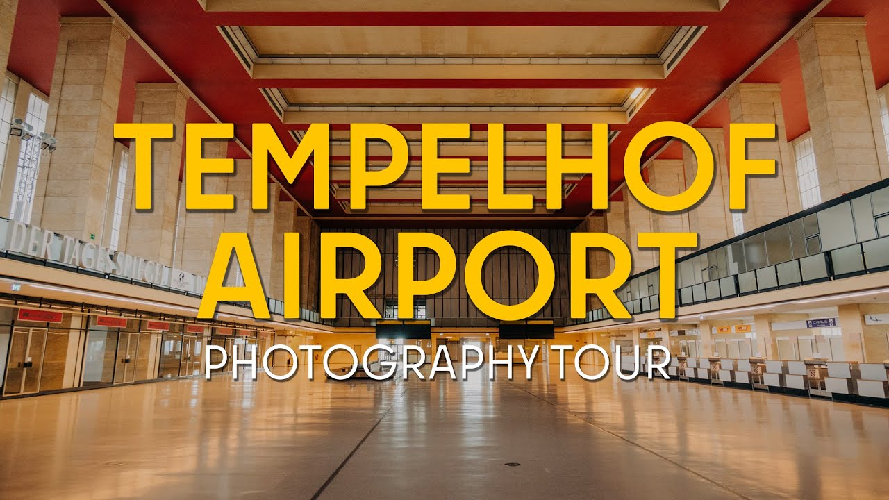 Tempelhof Airport Berlin Photography Tour POV // Nikon Z30 + NIKKOR 16-50mm Lens