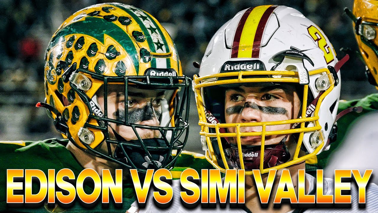 Edison vs Simi Valley‼️- Division 3 CIFSS Championship 🚨-  QB Sam Thomson Goes INSANE🤯