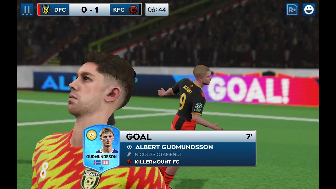 I drawed 4:4 against the op team