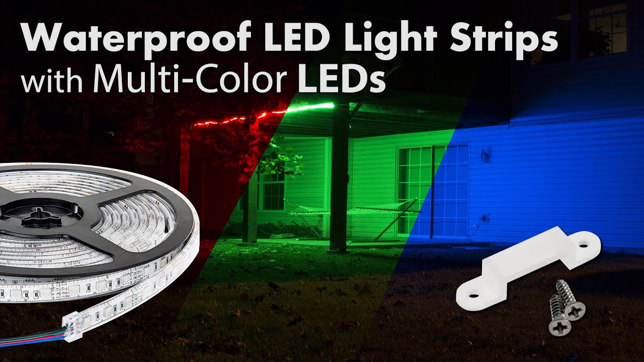 waterproof RGB light strip