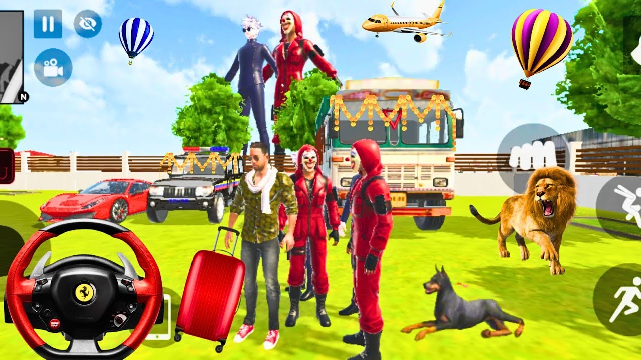 🥸 Indian Theft Auto 🛺 SIMULATOR🌿 I went to🚉railway station Android gameplay || 2025 #viral #gaming 
