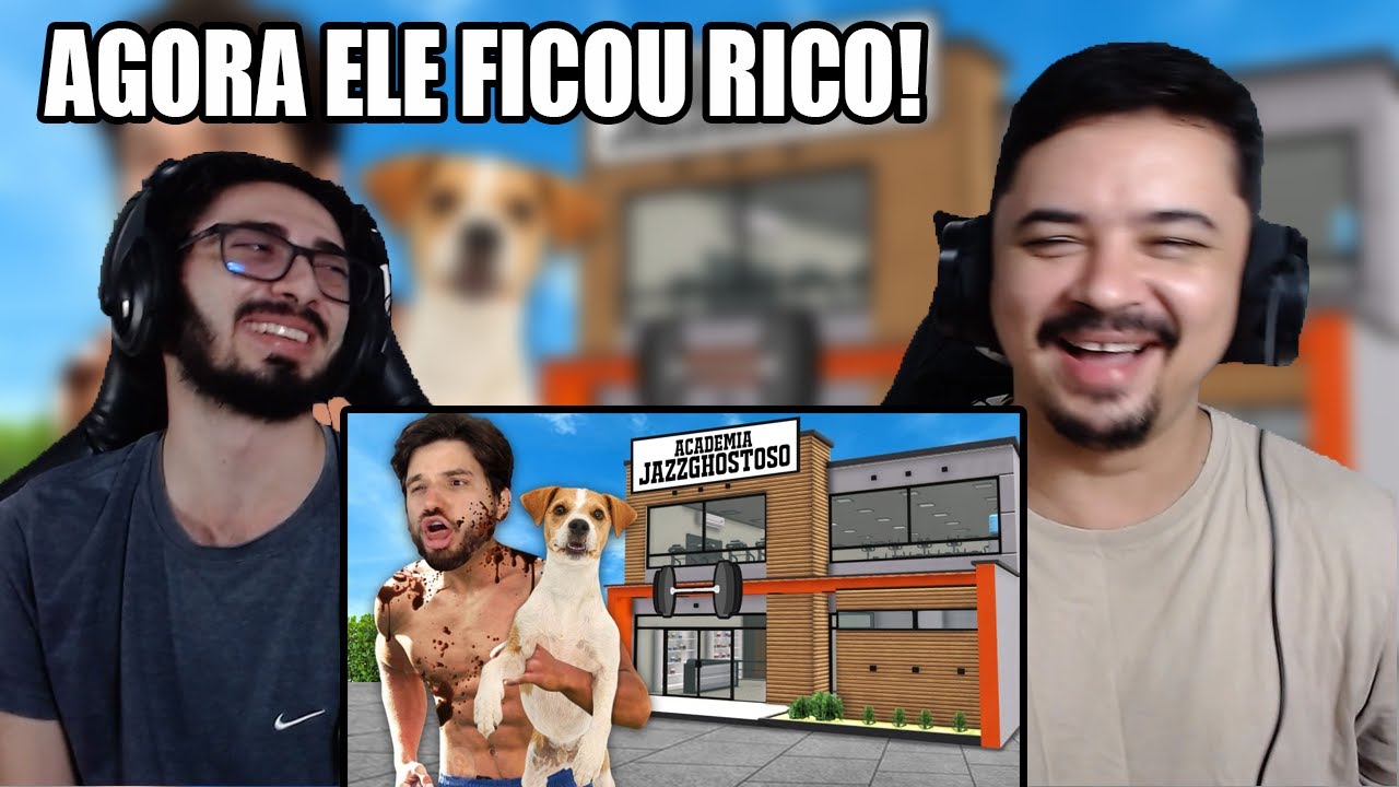 REACT ABRI UMA ACADEMIA 5 ESTRELAS, MAS EU SÓ TENHO CLIENTE NOJENTO! | Jazzghost