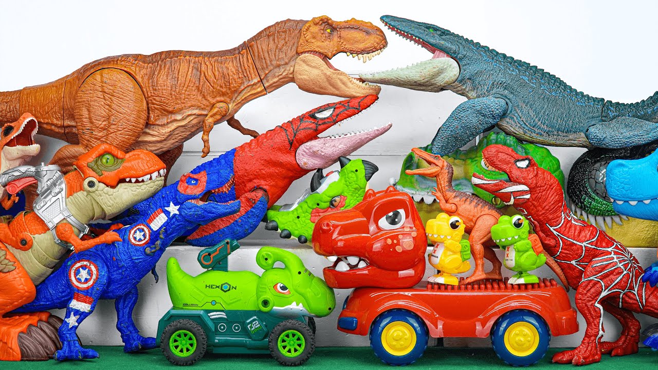 65 Minutes Satisfying with Unboxing Jurassic World Rebirth Toy Collection ASMR | Review Toys
